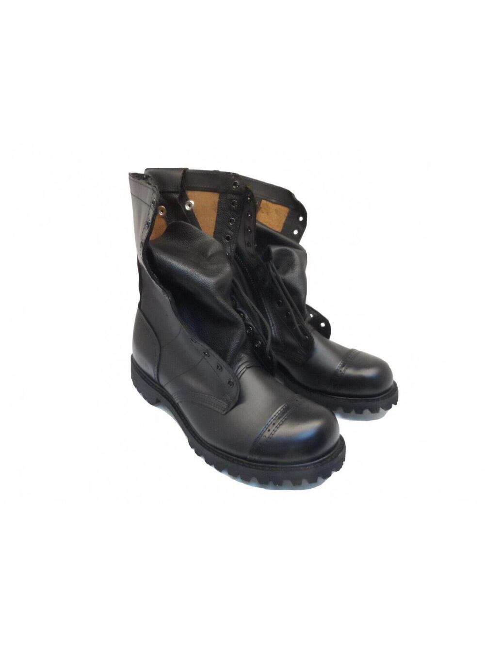Corcoran Men's 10" Leather Side Zip Combat Boots 985 *Made In USA* Black 9M